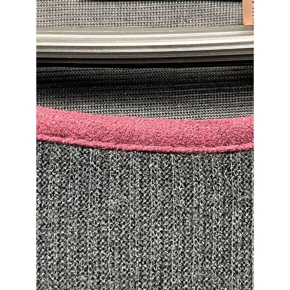 THML Sweater Dress Womens XS Black Multi Button Back Mixed 3/4 sleeves - Picture 7 of 9